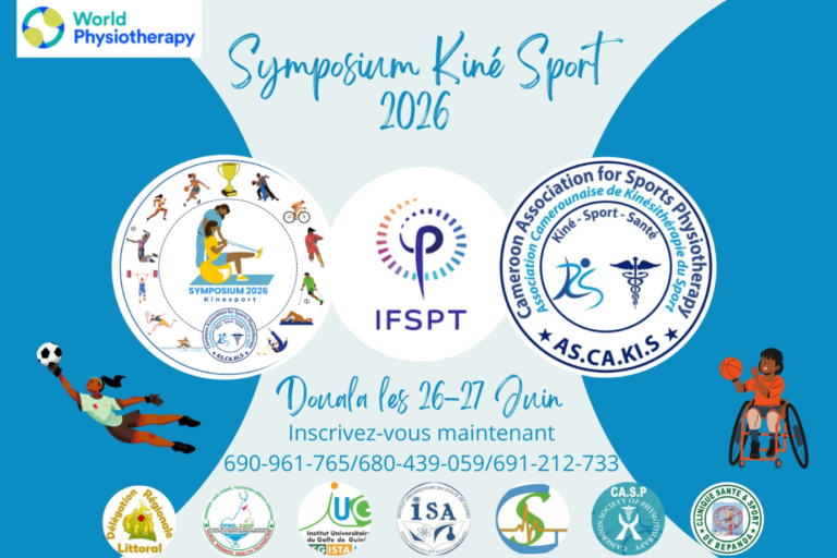 Symposium de la kinésithérapie du sport au Cameroun — Douala, 26-27 juin 2026